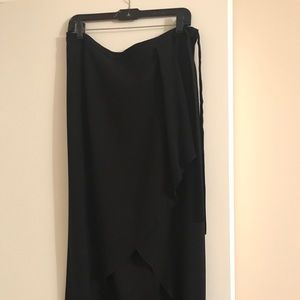 Black high low Bcbg max azria skirt